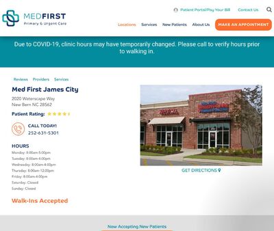 std testing new bern nc med first primary amp urgent care 1