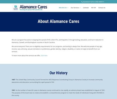 STD Testing at Alamance Cares