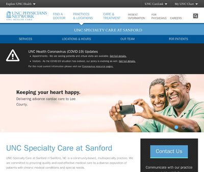 STD Testing at UNC Specialty Care at Sanford