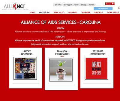 STD Testing at Alliance of AIDS Services-Carolina