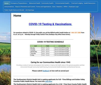 STD Testing at SouthwesternDistrictHealthUnit