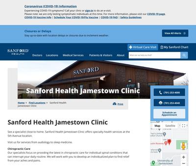 STD Testing at Sanford Health Jamestown Clinic