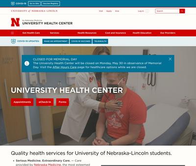 STD Testing at Nebraska Medicine University Health Center