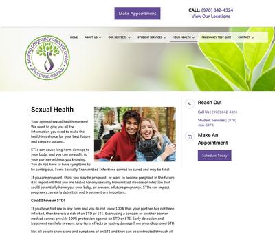 STD Testing at A Caring Pregnancy Resource Center of Northeast Colorado