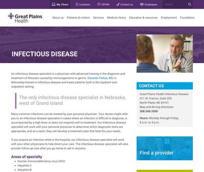 STD Testing at Great Plains Health Infectious Disease