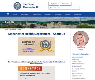 STD Testing at Manchester Health Department