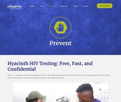 STD Testing at Hyacinth Aids Foundation