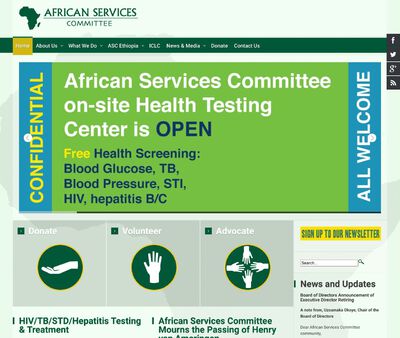 STD Testing at African Services Committee Inc