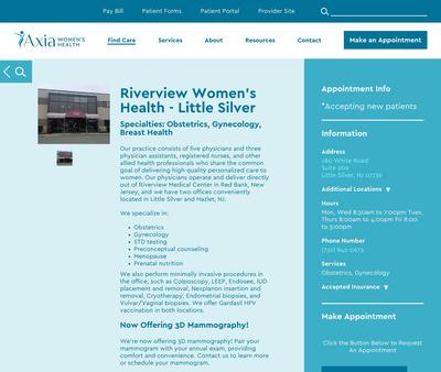 STD Testing at Riverview Women's Health - Little Silver
