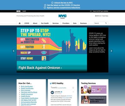 STD Testing at New York City Department of Health
