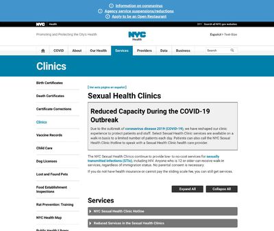 STD Testing at Central Harlem Sexual Health Clinic