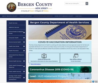 STD Testing at Bergen County Department of Health Services