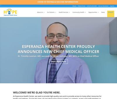 STD Testing at Esperanza Health Center