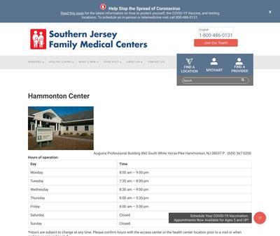 STD Testing at Hammonton Medical and Dental Center