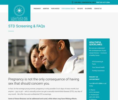 STD Testing at Lighthouse Pregnancy Resource Center