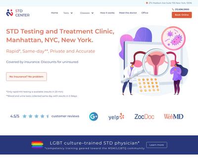 STD Testing at STD Testing Center NYC