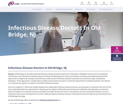 STD Testing at ID Care Infectious Disease Old Bridge
