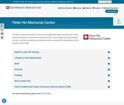 STD Testing at Peter Ho Memorial Clinic