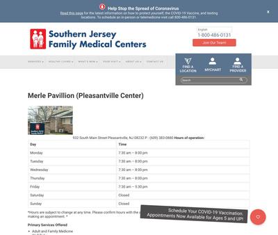 STD Testing at Southern Jersey Family Medical Centers- Pleasantville center