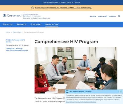 STD Testing at Comprehensive HIV Program at NewYork-Presbyterian/CUIMC
