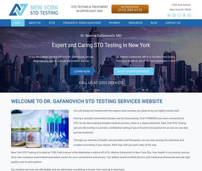 STD Testing at STD Testing NYC