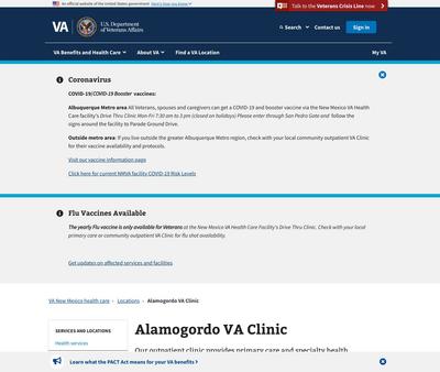 STD Testing at Alamogordo VA Clinic