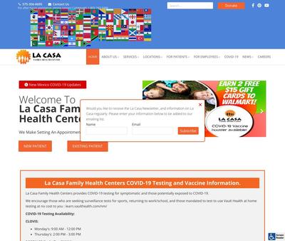 STD Testing at La Casa Family Health Center