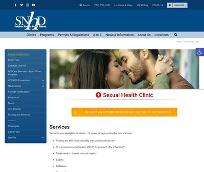 STD Testing at Sexual Health Clinic