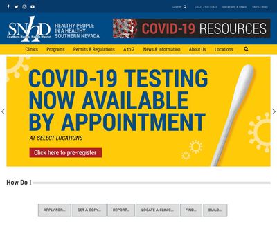 STD Testing at Southern Nevada Health District (Sexual Health Clinic)