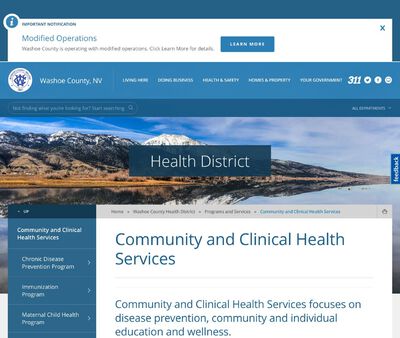 STD Testing at Washoe County Health District