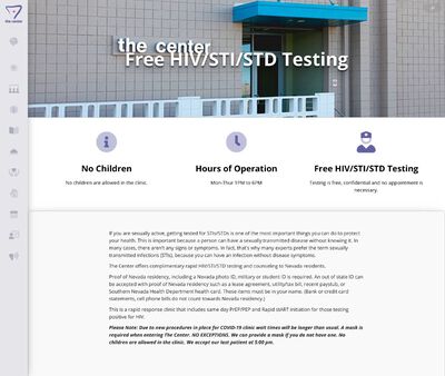STD Testing at The STD testing clinic at The Center