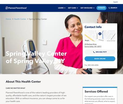 STD Testing at Planned Parenthood Hudson Peconic IncorporatedSpring Valley Center