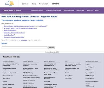 STD Testing at The New York State Department of Health, AIDS Institute