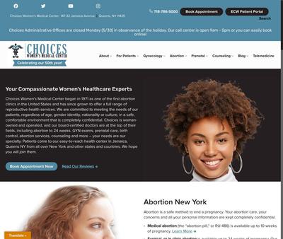 STD Testing at Choices Women's Medical Center