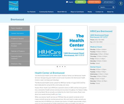 STD Testing at Hudson River Healthcare at The Brentwood Health Center