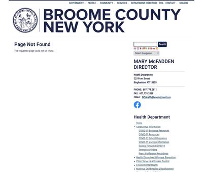 STD Testing at Broome County Health Department