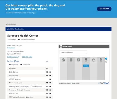 STD Testing at Syracuse Health Center of Syracuse, NY