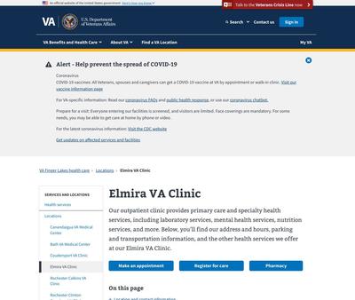 STD Testing at Elmira VA Clinic