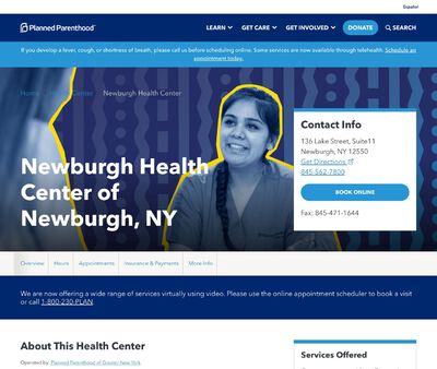 STD Testing at Planned Parenthood - Newburgh Health Center