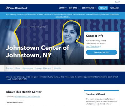 STD Testing at Planned Parenthood - Johnstown Health Center