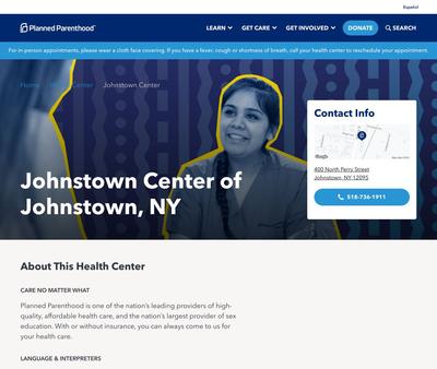 STD Testing at Planned Parenthood - Johnstown Health Center