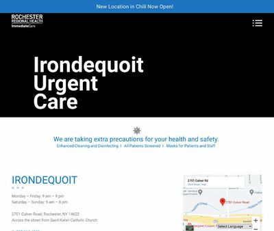 STD Testing at Rochester Regional Health Immediate Care - Irondequoit