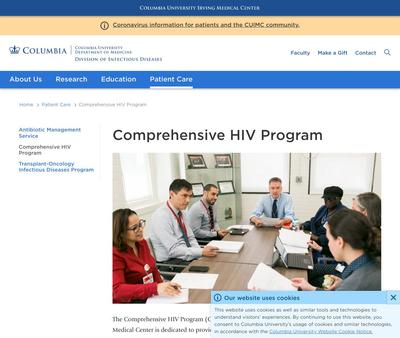 STD Testing at Comprehensive HIV Program at NewYork-Presbyterian/CUIMC