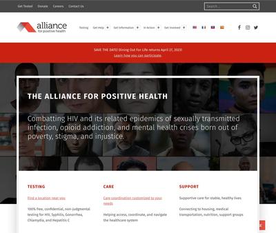 STD Testing at Alliance for Positive Health