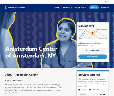 STD Testing at Planned Parenthood - Amsterdam Health Center