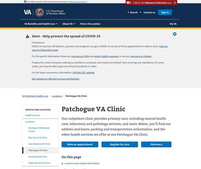 STD Testing at Patchogue VA Clinic