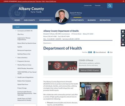 STD Testing at Albany County Health Department