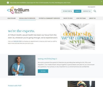 STD Testing at Trillium Health