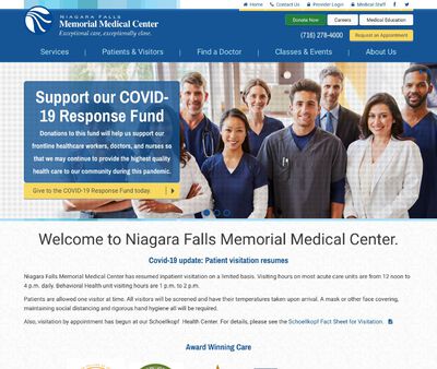 STD Testing at Niagara Falls Memorial Medical Center