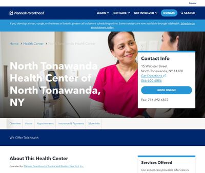 STD Testing at Planned Parenthood - North Tonawanda Office Health Center